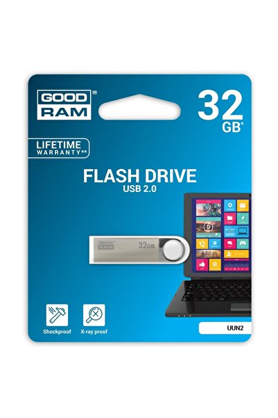 Goodram USB flash drive UUN2-0320S0R11 (32GB; USB 2.0; silver color)
