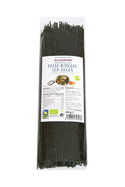 Algamar Spaghetti integrale cu alge marine 250g
