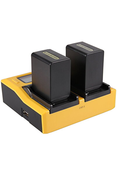 Patona Incarcator Dual LCD USB compatibil Sony NP-FV50, NP-FP70, NP-FH100 - 7557