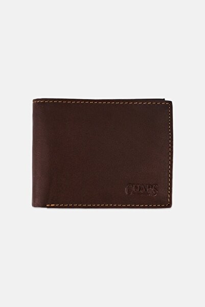 Chaps Men Brand Logo Traveller Wallet, Brown