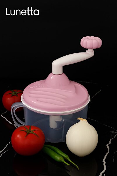 FeyzaDesign Pratik Çok Fonksiyonlu Çevirme Kollu Mutfak Robotu, Sebze Doğrayı...