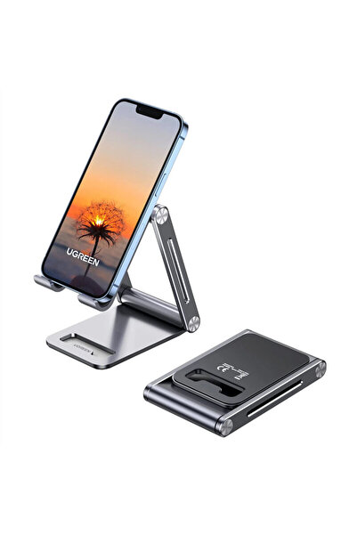 Ugreen Foldable Desk Stand for Phone 4.7-7.9" Ugreen, Gray