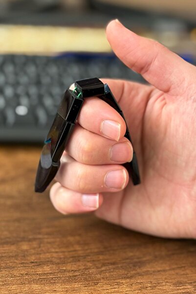 TESBİHKENTİ Mahmud Karak Work Fire Amber Fish Prayer Beads