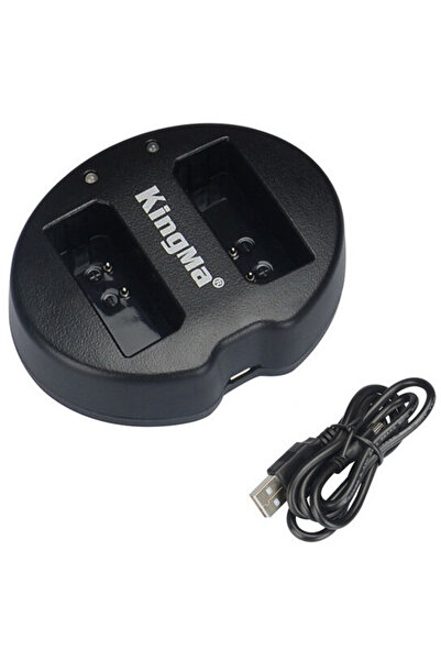 Generic Incarcator KingMa USB dual LP-E10 pentru Canon