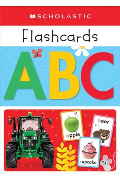 Scholastic Us بطاقات تعليمية للأبجدية: مجموعة سكولاستيك للمتعلمين الصغار (بطا...