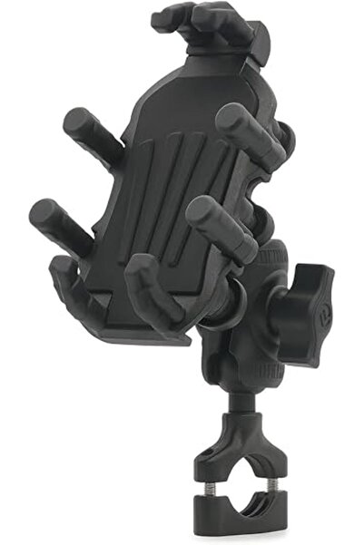 The Bros Motorcycle Mobile Holder Anti-Theft 360° | Bike Phone Mount Stand | ...