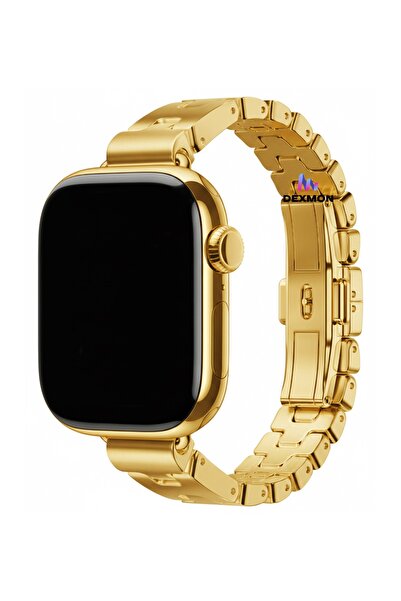Dexmon ساعة 11 10 42 ملم - 6 7 8 9 10 SE متوافقة مع حزام رفيع من الفولاذ المق...