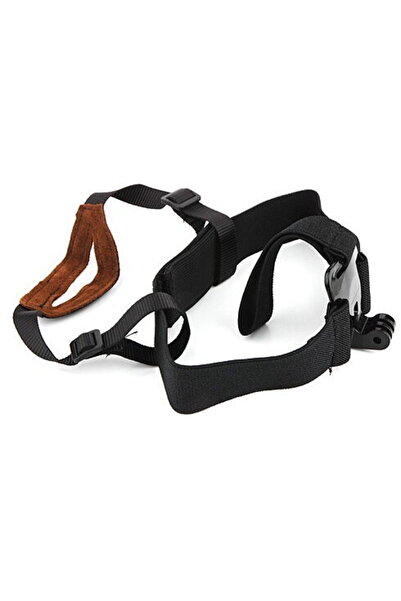 Generic Head strap / curea elastica cap cu suport barbie pt GoPro, SJCAM GP91