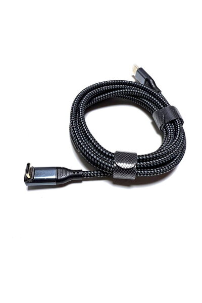 Generic Cablu USB Type C 2.0 la USB Type C 480Mbs 240W 2m Middle Bend