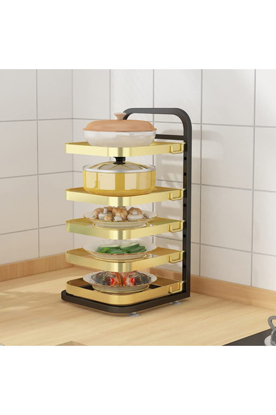 Arabest Multifunctional adjustable pans and pot racks, suitable for cabinets,...