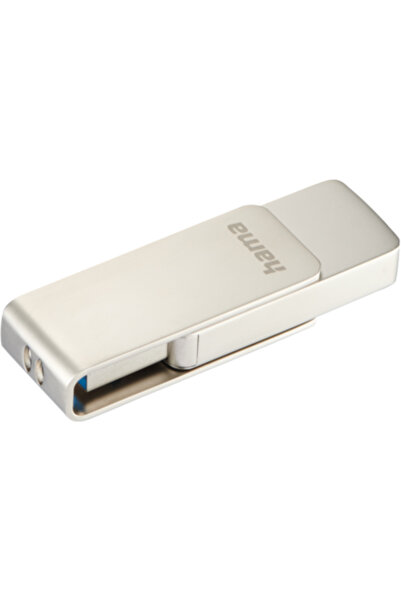 Hama "Rotate Pro" USB Stick, USB 3.0, 128GB, 90MB/s, silver