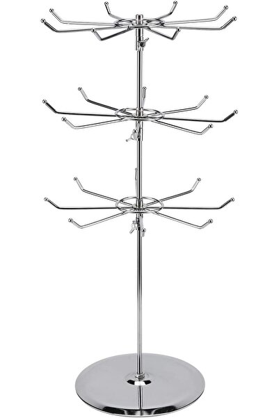 TYA حامل عرض دوار متوسط ​​التحمل قابل للتعديل - مناسب لمحلات البيع بالتجزئة و...