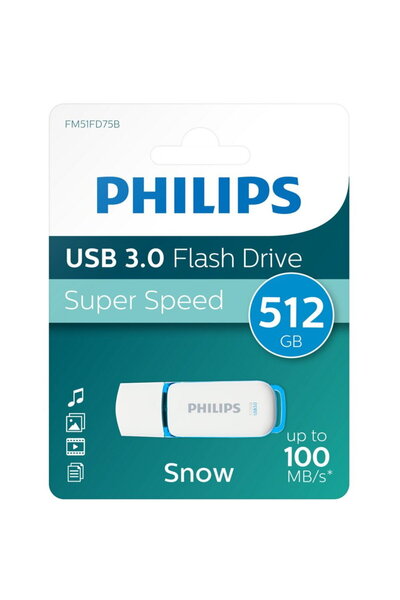 Philips FM51FD75B/00 USB 3.0 512GB Snow Edition Spring Green
