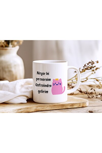 Beramussa Humorous Mug with the Saying "My Princess Will Overcome Everything"...
