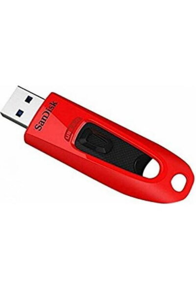 SanDisk Ultra - USB flashdrive - 64 GB, USB 3.0, Rosu/Negru