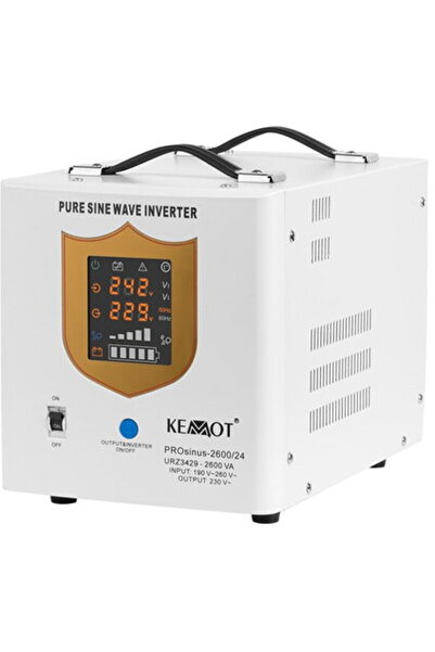 Kemot UPS CENTRALE SINUS PUR 2600VA 1800W 24V