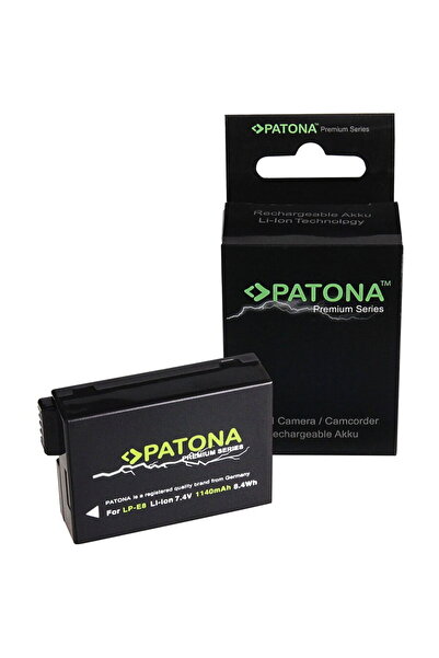 Patona Acumulator /Baterie Premium pentru Canon LP-E8 EOS 550D EOS 600D EOS 6...