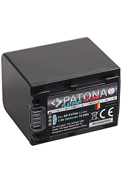 Patona Acumulator Platinum NP-FV100 2060mAh replace Sony DCR-DVD DCR-HC DCR-S...