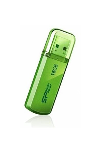 Silicon Power memory USB Helios 101 16GB USB 2.0 Green