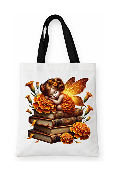OEM Bag Tote Bag 40x36 cm – Fairy with Golden Cups