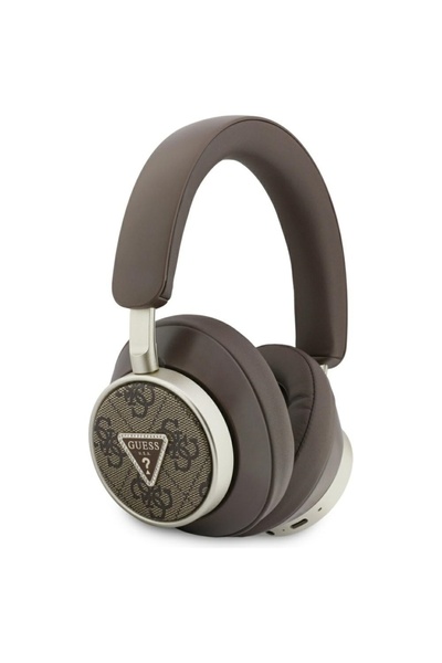 Guess Bluetooth Headphones with ANC, On-Ear, Leather, Wireless Headphones 4G ...