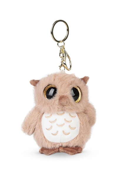 CAN OYUNCAK Peluş Anahtarlık Baykuş - Kahverengi