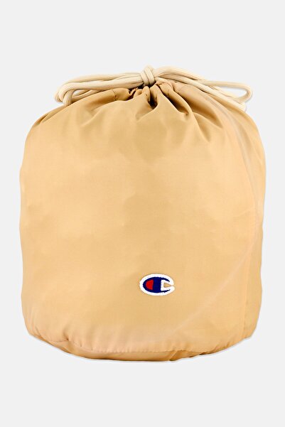 Champion Embroidered Logo Sports Bag, Tan
