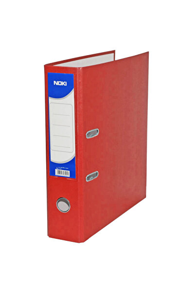 Noki Dosar laminat cu pârghie 7,5 cm roșu