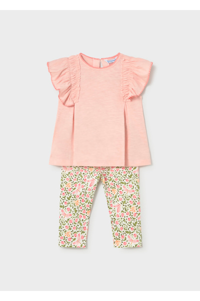MAYORAL Baby Girl Patterned Top and Bottom Set 1748