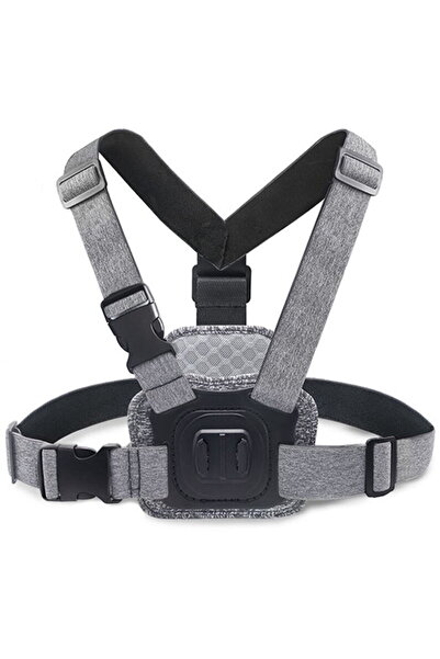 Techsuit Chest Mount Camera Holder - (JX-002) - Gray