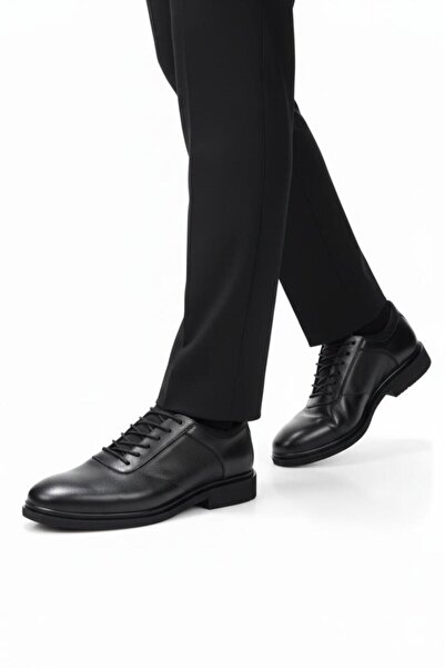 Papuçcity Bzky 2147 Men's Classic Daily Leather Shoes