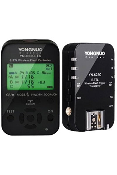 Yongnuo YN622C-TX + YN622C II kit declansare wireless E-TTL Canon