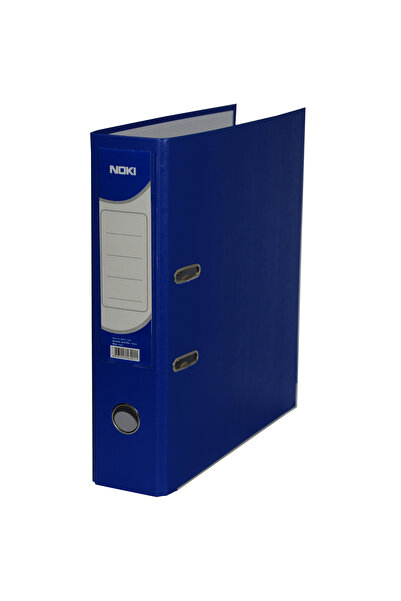 Noki Laminated Lever Arch File 7.5cm Navy Blue