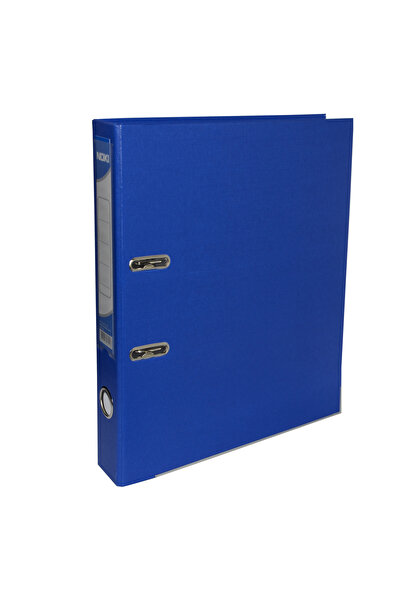 Noki Laminated Lever Arch File 5cm Blue
