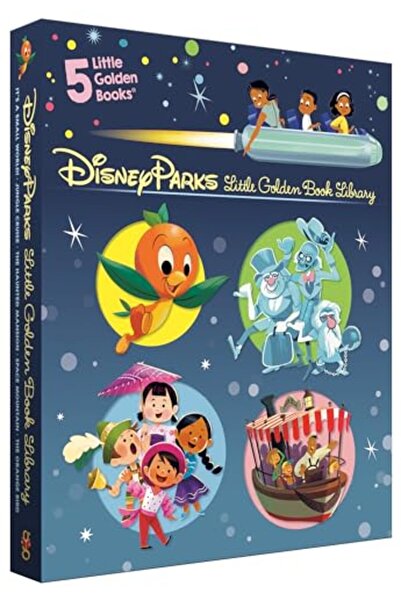 GOLDEN BOOKS مكتبة ديزني باركس ليتل جولدن بوك (ديزني كلاسيك): إنها عالم صغير،...