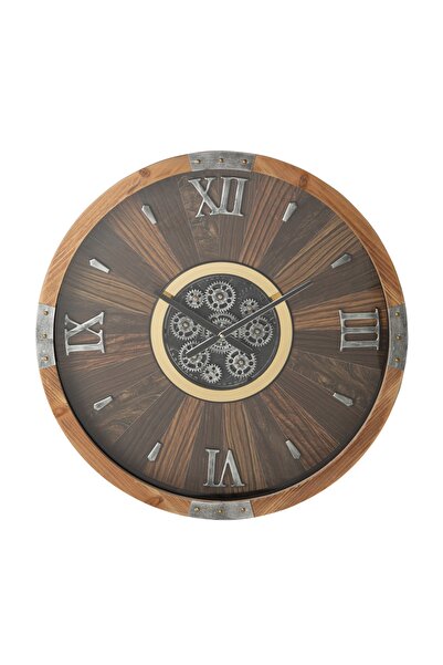 Mudo Concept DARK BROWN DUVAR SAATİ 63CM