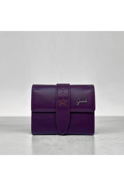 Grande Real Leather Women's Wallet Genuine Leather Small Size
