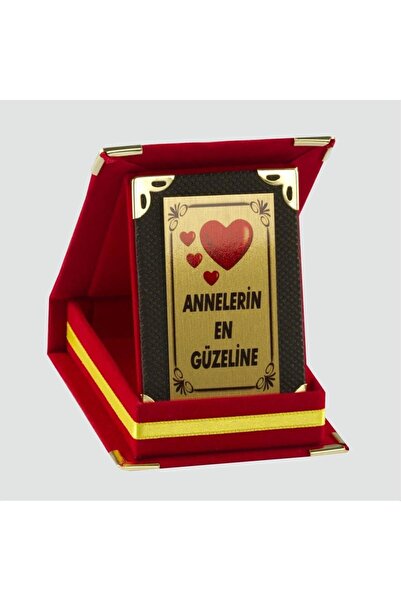 Genel Markalar Annelerin En () Güzeline Plaketi-Kırmızı