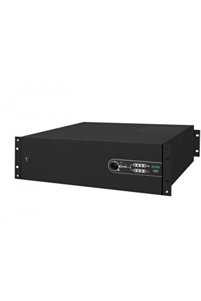 Ever SINLINE 2000 (2000VA/1300W, AVR, 6x IEC, 19" 3U) Black