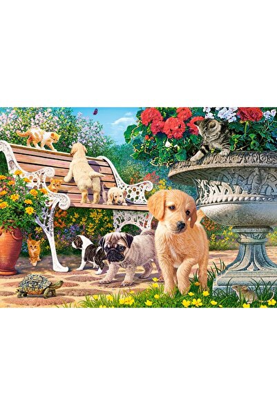 Castorland Puzzle 100 piese - De-a v-ați ascunselea (Castorland-111220)