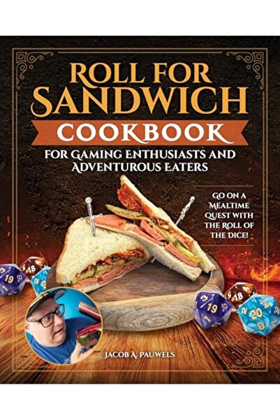 Fox Chapel Publishing كتاب طبخ "رول فور ساندويتش" (R) لعشاق الألعاب ومحبي الط...