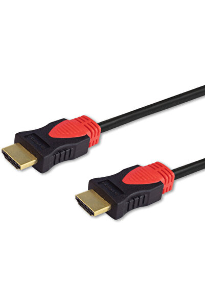 Savio Cablu HDMI CL-140 7,5 m HDMI Tip A (Standard) Negru, Roșu