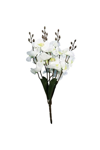 Goliat 5 bucăți buchet de garoafe artificiale albe