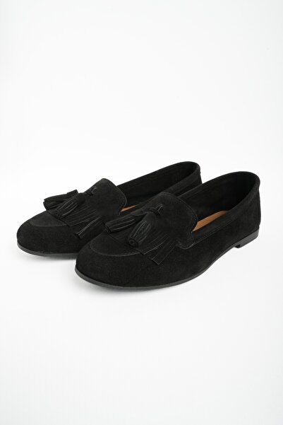 Laura Shoes لورا جلد أصلي نساء حذاء مسطح