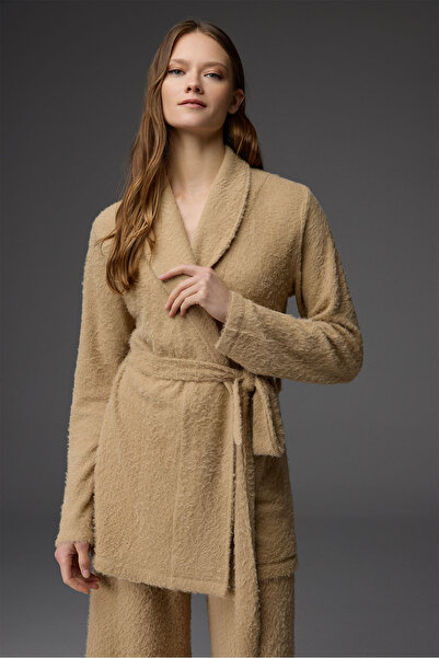 BONJOUR MADAME Pantaloni cu guler șal, set de 2 piese BM-1810