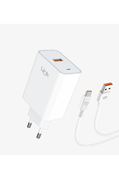 Linktech T461e Eco 45W Type‑C Hızlı Şarj Aleti kablolu ürün garantilidir