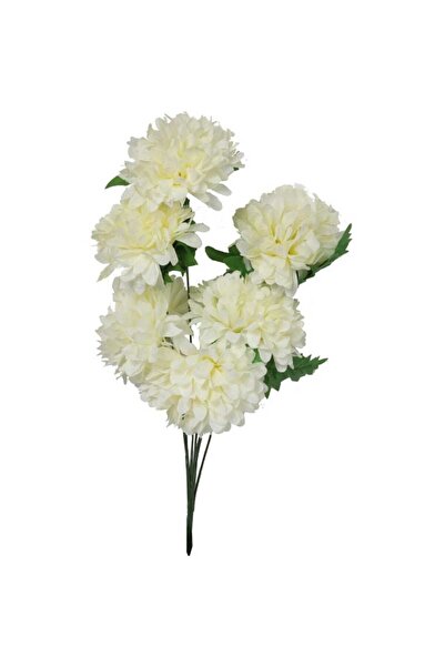 Goliat Biały Bukiet Sztucznych Chryzantem 72cm - Dekoracja na Wszystkich Świę...