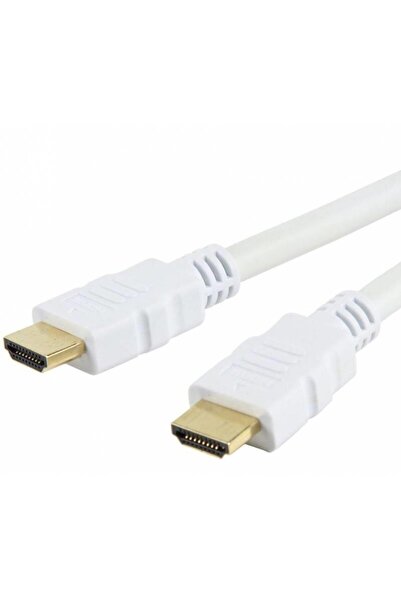 Techly Cablu monitor HDMI-HDMI M/M Ethernet 3D 4K, 1m, alb