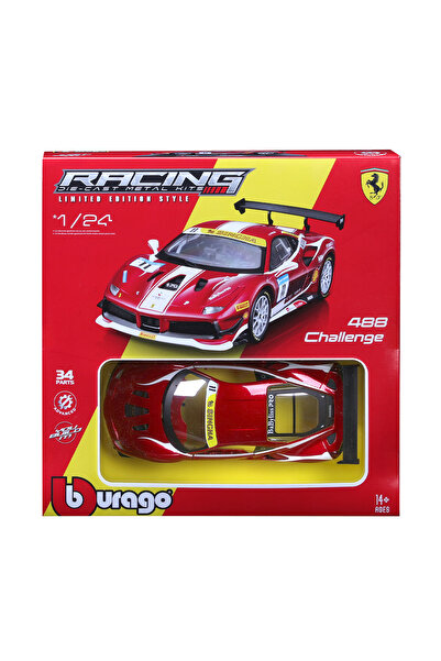 BBURAGO Ferrari 488 Challenge (1:24) model car construction set