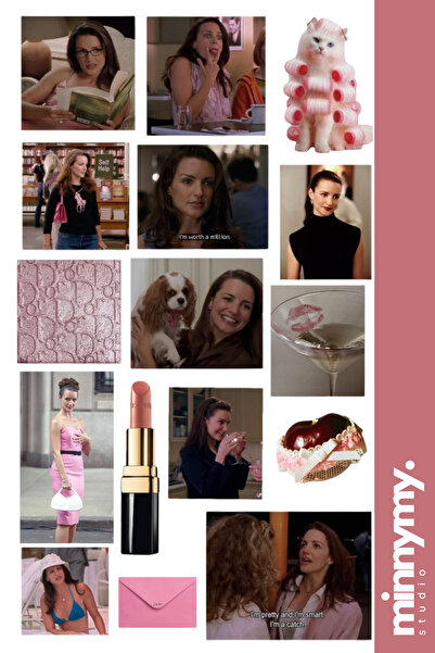 Minnymy Sex And The City Charlotte Collection Sticker, Çıkartma, Ajanda, Günl...